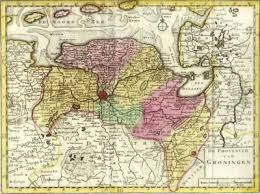 De Regionale Indeling Van De Provincie Groningen Anno 1753 Komt Toevallig Grotendeels Overeen Met De Voorgestelde Gemeenteli Groningen Oude Kaarten Kaarten