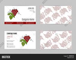 When designing personalized business cards, choose from available options, such as standard business cards, rounded corner business cards, thick business cards, and more. Set Business Cards Vector Photo Free Trial Bigstock