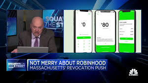 Sign up and get your first stock free. Cramer On Robinhood Clashing With Massachusetts Regulators Einhorn Letter