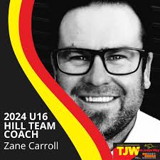 2024 U16 HILL TEAM COACH : Zane Carroll We are thrilled to have Zane