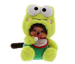 Keroppi Plush Monchhichi Sanrio Cute Frogs Cute Toys Kawaii Plushies