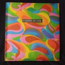 Vintage Kmart Self Adhesive Photo Album Groovy Mod Design Unused 9 Pages Japan Ebay Self Adhesive Photo Albums Photo Album Scrapbook Pictures