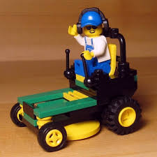 Dadventuredan S Custom Zero Turn Mower Green For Lego Town City Lawn Service Set Afflink Contains Affiliate Links When Y Lego Tractor Vintage Lego Lego Truck