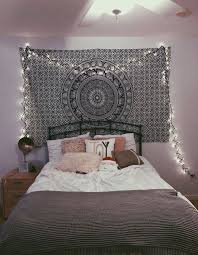 Indian Black White Tapestry Bedroom Decor Bohemian Bedroom Decor Dorm Room Decor