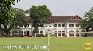 At 8.00 am at dataran smk. Malaysian Historic School Buildings