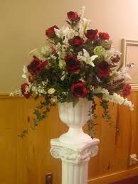 Church Floral Displays Flower Arrangements Abbi S Bridal Design Church Flower Arrangements Flower Arrangements Silk Flower Arrangements