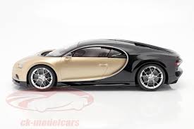 Maybe it's because a bugatti is already the most ostentatious thing you can buy with four wheels. Kyosho 1 12 Bugatti Chiron Year 2016 Gold Black Ksr8664gl Model Car Ksr8664gl 4548565359790