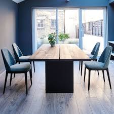 Ideal for all of the home styles, the solid wood table is made from solid pine wood with metal hardware for lasting style. Origin Industrial Wood Dining Table Metal Legs