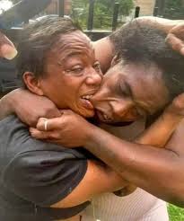 Abraham Siwale posing