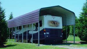 Rv Carports Camper Covers Metal Rv Covers For Camper Storage