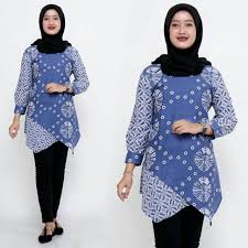 Ide variasi model baju batik kantor yang formal, cantik & profesional ❤. Baju Batik Blus Model Baju Seragam Kantor Shopee Indonesia