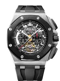 Audemars Piguet Royal Oak Offshore Tourbillon Chronograph 25th Anniversary Pin De Guilherme Santos En Watches Relojes De Lujo Reloj De Oro Reloj