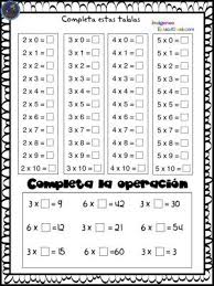 Repasamos Las Tablas De Multiplicar Ejercicios Listos Para Imprimir 2 Tabla De Multiplicar Para Imprimir Tablas De Multiplicar Y Hojas De Calculo