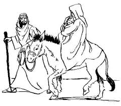 Mary With Jesus On Donkey Jesus Coloring Pages Bible Coloring Pages Horse Coloring Pages