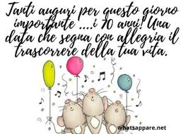 Come augurare buon anno in cinese. Buon Compleanno 70 Anni Auguri Frasi E Immagini Piu Belle