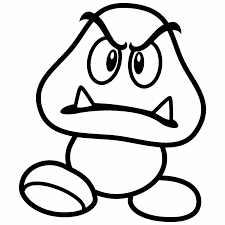 Jun 15, 2020 · printable super mario goomba pdf coloring page. Goomba Coloring Page Coloring Pages 4 U