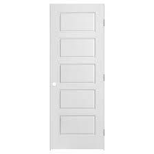 Home depot 8' interior doors. Masonite Pre Hung Riverside Door Right Primed Mdf 32 In X 80 In X 1 3 8 In 1326982 Rona