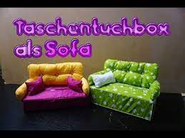 Weihnachts Diy Geschenkidee Taschentuchbox Als Schickes Sofa Getarnt Zum Nachnahen Nahen Youtube Selbstgemachte Geschenke Nahen Diy Sofa Kissen Sofa