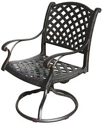 Shop our best selection of patio furniture sets with swivel chairs to reflect your style and inspire your outdoor space. Patio Furniture Rocker Swivel Cast Aluminum Set 2 Nassau