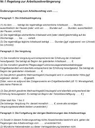 Auch im urlaub besteht anspruch auf gehaltszahlungen. Anderungsvertrag Zum Arbeitsvertrag Pdf Free Download