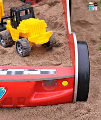 Doch welche sandkiste ist der richtige für mein kind? Diy Tipp Upcycling Auto Sandkasten Statt Selber B