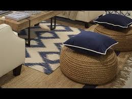 Here half of the project is all about the precise and neat coiling of rope over the tire and around the sides of the tire! Diy Tire Rope Ottoman Youtube