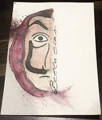 la casa de papel skizzenbuch kunst zeichnungen zeichnung