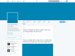 Freebie Twitter 2014 Gui Psd New Profile Template Twitter Template Twitter Banner Psd Templates