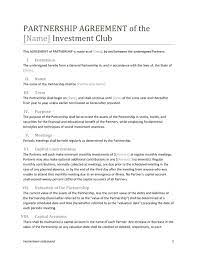 Create, print, or download your free agreement in minutes. 40 Free Partnership Agreement Templates Business General