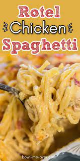 Chicken Spaghetti Recipe In 2021 Chicken Spaghetti Chicken Spaghetti Recipes Rotel Chicken Spaghetti