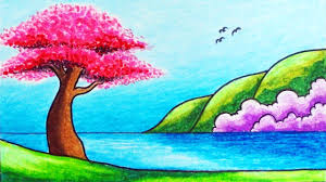 Easy Spring Season Scenery Drawing How To Draw Simple Scenery Of Cherry Blossoms In Spring Youtube 4k and hd video ready for any nle immediately. easy spring season scenery drawing how to draw simple scenery of cherry blossoms in spring