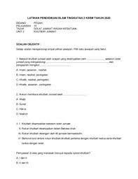 Perlu anda tahu juga bahwasannya, ucapan salam di atas merupakan suatu bentuk salam yang bisa dibilang paling sempurna, adapun bentuk pengucapan. U2 Khutbah Jumaat Itk Pages 1 5 Flip Pdf Download Fliphtml5