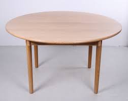 Mid century teak extendable round dining table, denmark 1960s. Hans J Wegner Extendable Pp70 Dining Room Table 1960s 156330