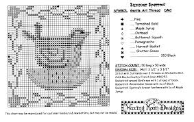 Summer Sparrow Free Chart Waxingmoondesigns Com