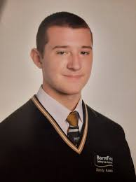 We were very proud to see George Whyte, an ex Sandy Secondary School  Student (2011