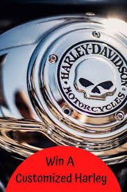 Win A Harlydavidson Customized Sweepstakes Harley Davidson Win Harley
