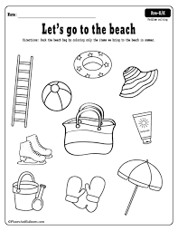 worksheets of summer season home schooling for preschoolers facebook