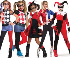 Suicide Squad Official Harley Quinn Fancy Dress Costume Ladies Girls Halloween Ebay