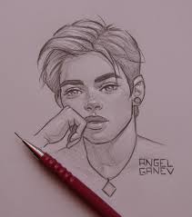 To learn how to draw, a person just needs to start first. 44 Sketches Of Boys Ideas Sketches Art Sketches Drawing Sketches