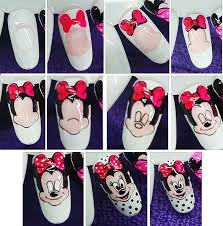 Icon Nail Design Myszka Minnie Mini Mani Care Official Blog