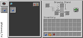 Craft a brewing stand by placing three cobblestone in the middle row of the crafting table interface and a single blaze rod in the middle of the top row. Tal On Twitter Minecraft Mcpe Mcbedrock I Wonder Crafting Table And All Types Of Furnaces Have A Recipe Book What About Brewing Stand Https T Co 1doj5ho9fw