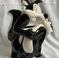 Vintage Looney Tunes Pepe le Pew and Penelope Cookie Jar Other