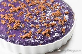 Ube Kalamay Recipe Panlasang Pinoy Recipe Kalamay Recipe Rice Cakes Ube Halaya Recipe