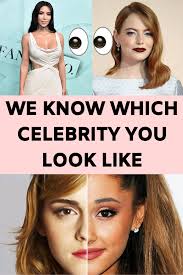 Can We Guess Your Celebrity Look Alike Celebrity Look Alike My Celebrity Look Alike Celebrities Funny