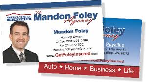 You can trust us for all of your business card needs. American Family Insurance Business Cards Ordering