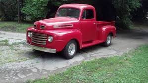 Image result for Vermilion 1950 Ford Truck