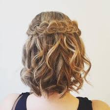 Of all the braided short hairstyles for prom the waterfall braid is one of the most versatile. 50 Hottest Prom Hairstyles For Short Hair