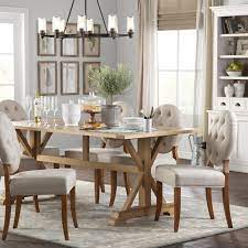 Birch Lane Heritage Wood Framed Wall Decor With Fern Fronds 6 Piece Graphic Art Print Set Wood Dining Table Rustic Farmhouse Dining Table Dining Table Decor
