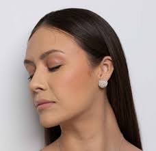 ARETES DALIA ABIERTA PLATA