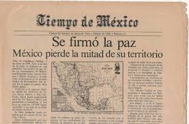 1848 Treaty Of Guadalupe Hidalgo In Which Mexico Loses Half Of Its Land To The Us Mexico Mexican American Culture Mexico Map